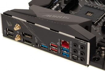 Материнская плата Gigabyte B550 AORUS ELITE AX V2 Soc-AM4 AMD B550 4xDDR4 ATX AC`97 8ch(7.1) 2.5Gg RAID+HDMI+DP - купить недорого с доставкой в интернет-магазине