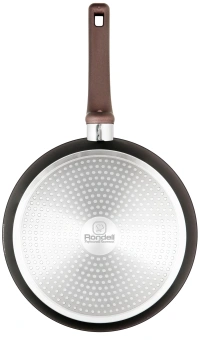 Сковорода Rondell Fest RDA-1338 круглая 24см покрытие: Xylan Plus ручка несъемная (без крышки) черный - купить недорого с доставкой в интернет-магазине