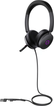 Гарнитура проводная Yealink UH48 Dual UC USB-C/A черный - купить недорого с доставкой в интернет-магазине