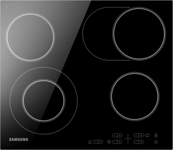Варочная поверхность Samsung NZ64T3516AK/WT черный - купить недорого с доставкой в интернет-магазине