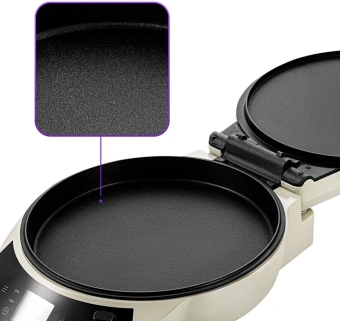 Пиццамейкер Kitfort КТ-4638 1600Вт серый/черный - купить недорого с доставкой в интернет-магазине