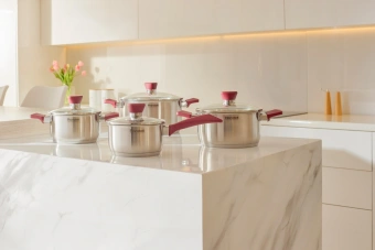 Набор посуды Rondell Strike RDS-818 8 предметов - купить недорого с доставкой в интернет-магазине