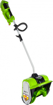 Снегоуборщик электр. Greenworks GD40SSK4 - купить недорого с доставкой в интернет-магазине
