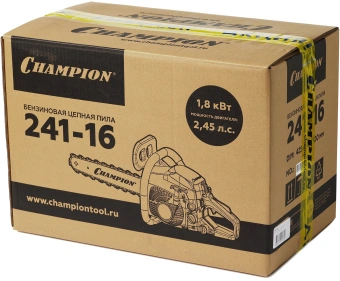 Цепная пила Champion PN241-16 1.8Вт 2.45л.с. дл.шины:16" (40cm) - купить недорого с доставкой в интернет-магазине