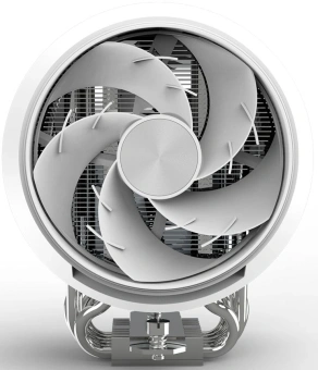 Устройство охлаждения(кулер) Zalman ZET5 ARGB Soc-AM5/AM4/1200/1700/1851 белый 4-pin 16-30.4dB Al+Cu 200W 970gr Ret (ZET5 WHITE) - купить недорого с доставкой в интернет-магазине