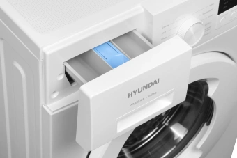 Стиральная машина Hyundai WME6004 класс: A+++ загр.фронтальная макс.:6кг белый инвертор - купить недорого с доставкой в интернет-магазине