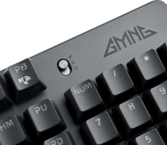 Клавиатура GMNG GG-KB785XW механическая черный/серый USB беспроводная BT/Radio Multimedia for gamer Touch LED (подставка для запястий) (1901105) кабель 1.8м - купить недорого с доставкой в интернет-магазине