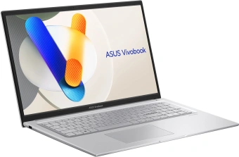 Ноутбук Asus Vivobook 17 X1704VA-AU893 Core i3 1315U 16Gb SSD512Gb Intel UHD Graphics 17.3" IPS FHD (1920x1080) без ОС silver WiFi BT Cam (90NB10V1-M00WW0) - купить недорого с доставкой в интернет-магазине