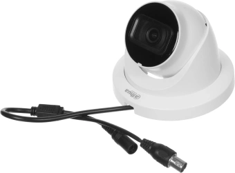 Камера видеонаблюдения аналоговая Dahua DH-HAC-HDW1231TLMQP-A-0280B 2.8-2.8мм HD-CVI HD-TVI цв. корп.:белый - купить недорого с доставкой в интернет-магазине