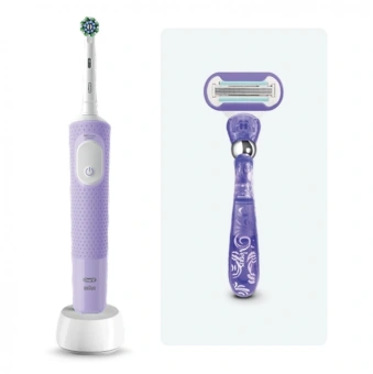 Зубная щетка электрическая Oral-B Vitality Pro 80870245 лиловый - купить недорого с доставкой в интернет-магазине