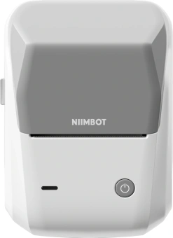 Термопринтер Niimbot B1 (1746887) 203dpi 50мм/с/USB/BT для печ.этик. серебристый - купить недорого с доставкой в интернет-магазине