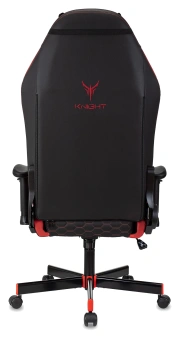 Кресло игровое Knight Neon черный/красный соты экокожа с подголов. крестов. металл - купить недорого с доставкой в интернет-магазине