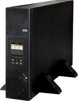 Источник бесперебойного питания Powercom VGD-II-10K33RM 10000Вт 10000ВА черный - купить недорого с доставкой в интернет-магазине