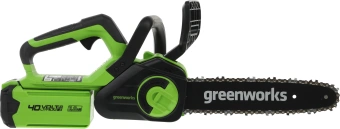 Цепная пила Greenworks G40CS30K2 аккум. дл.шины:12" (30cm) 1аккум. 2Ач ЗУ (2007807UA) - купить недорого с доставкой в интернет-магазине