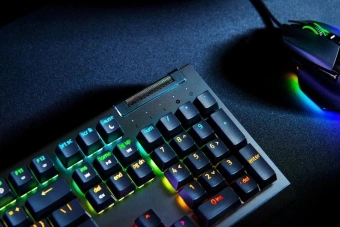 Клавиатура Razer BlackWidow V4 X желтый USB Multimedia for gamer LED (RZ03-04702500-R3R1) - купить недорого с доставкой в интернет-магазине