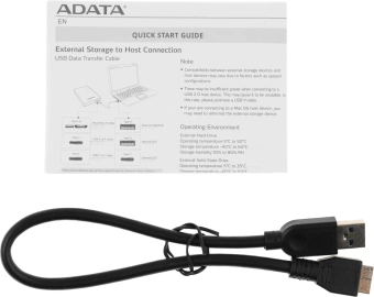 Жесткий диск A-Data USB3.0 5TB AHD330-5TU31-CBK HD330 DashDrive Durable 2.5" черный - купить недорого с доставкой в интернет-магазине