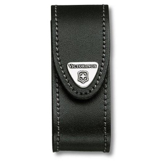 Чехол Victorinox 4.0520.3 нат.кожа петля черный без упаковки - купить недорого с доставкой в интернет-магазине