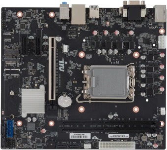 Материнская плата IRU H610M-VHD/D4M.2 Soc-1700 2xDDR4 mATX AC`97 6ch(5.1) GbLAN+VGA+HDMI+DP - купить недорого с доставкой в интернет-магазине