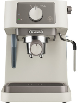 Кофеварка рожковая Delonghi EC235.CR 1100Вт бежевый - купить недорого с доставкой в интернет-магазине
