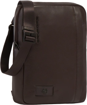 Сумка кросс-боди мужская Piquadro Russel CA1816W137/TM темно-коричневая натур.кожа - купить недорого с доставкой в интернет-магазине