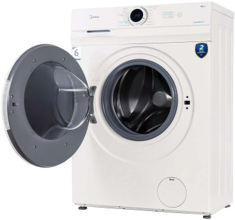 Стиральная машина Midea MF100W60/W класс: A загр.фронтальная макс.:6кг белый - купить недорого с доставкой в интернет-магазине