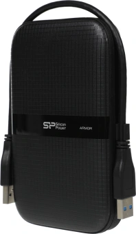 Жесткий диск Silicon Power USB3.0 1TB SP010TBPHDA60S3A A60 Armor 2.5" черный - купить недорого с доставкой в интернет-магазине