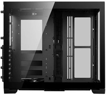 Корпус Lian-Li O11 Dynamic Mini черный без БП ATX 9x120mm 6x140mm 2xUSB3.0 audio bott PSU - купить недорого с доставкой в интернет-магазине