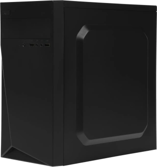 Корпус LinkWorld VC-13M171 М0 черный без БП mATX 1x80mm 1x120mm 2xUSB2.0 audio - купить недорого с доставкой в интернет-магазине