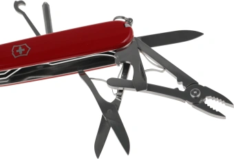 Нож перочинный Victorinox Deluxe Tinker (1.4723) 91мм 17функц. красный карт.коробка - купить недорого с доставкой в интернет-магазине