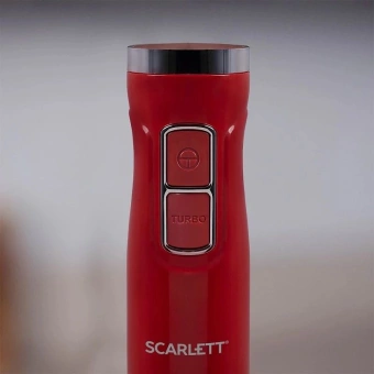 Блендер погружной Scarlett SC-HB42F68 1600Вт красный - купить недорого с доставкой в интернет-магазине