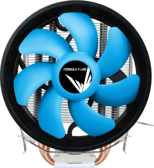 Устройство охлаждения(кулер) Formula AC Verkho Plus Soc-AM5/AM4/1200/1700/1851 черный/синий 4-pin 10-26.5dB Al 110W 271gr Ret (VERKHO PLUS) - купить недорого с доставкой в интернет-магазине