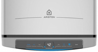 Водонагреватель Ariston Velis Lux Inox PW ABSE WIFI 50 2.5кВт 50л электрический настенный/серый - купить недорого с доставкой в интернет-магазине