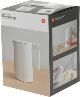 Чайник электрический Xiaomi Electric Kettle 2 EU 1.7л. 1800Вт белый корпус: пластик (BHR5927EU) - купить недорого с доставкой в интернет-магазине