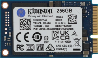 Накопитель SSD Kingston mSATA 256GB SKC600MS/256G KC600 mSATA - купить недорого с доставкой в интернет-магазине