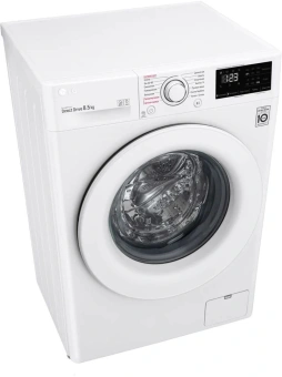 Стиральная машина LG F2V3GS3W класс: A загр.фронтальная макс.:8.5кг белый инвертор - купить недорого с доставкой в интернет-магазине