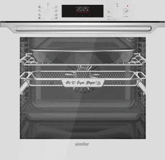 Духовой шкаф Электрический Simfer B6EC68025 белый - купить недорого с доставкой в интернет-магазине