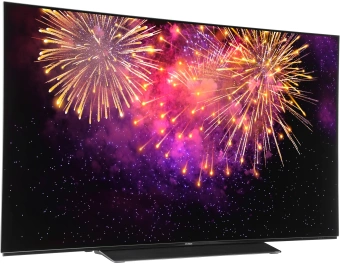 Телевизор OLED Hyundai 55" H-LED55OBU7700 Android TV Frameless черный/черный 4K Ultra HD 120Hz DVB-T DVB-T2 DVB-C DVB-S DVB-S2 USB WiFi Smart TV - купить недорого с доставкой в интернет-магазине