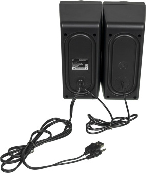 Колонки Оклик OK-127 2.0 черный 6Вт - купить недорого с доставкой в интернет-магазине