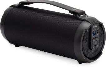 Колонка порт. Digma D-PS1520 черный/черный 16W 1.0 BT 10м 1500mAh (SP1520B) - купить недорого с доставкой в интернет-магазине