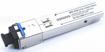 Модуль Osnovo SFP-S1SC13-G-1310-1550-I - купить недорого с доставкой в интернет-магазине