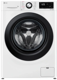 Стиральная машина LG F2V3PS6W класс: A загр.фронтальная макс.:8кг белый инвертор - купить недорого с доставкой в интернет-магазине