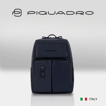Рюкзак Piquadro Harper CA3349AP/BLU синий кожа - купить недорого с доставкой в интернет-магазине