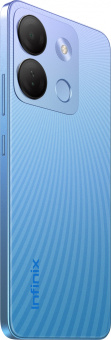 Смартфон Infinix X6516 Smart 7 HD 64Gb 2Gb синий моноблок 3G 4G 2Sim 6.6" 720x1612 Android 12 8Mpix 802.11 b/g/n GPS GSM900/1800 GSM1900 TouchSc FM microSD max2048Gb - купить недорого с доставкой в интернет-магазине