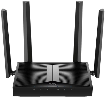 Роутер беспроводной Cudy WR3600H BE3600 100/1000/2500BASE-T черный - купить недорого с доставкой в интернет-магазине