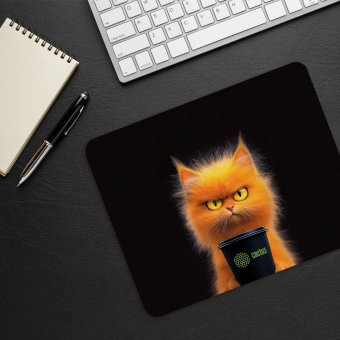 Коврик для мыши Cactus Red Cat 220x180x2мм (CS-MP-P11XS) - купить недорого с доставкой в интернет-магазине
