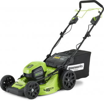 Газонокосилка роторная Greenworks GD60LM46SP (2502907) - купить недорого с доставкой в интернет-магазине