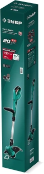 Триммер электрический Зубр ТАБ-2031 аккум. 350Вт 0.5л.с. неразбор.штан. реж.эл.:леска - купить недорого с доставкой в интернет-магазине