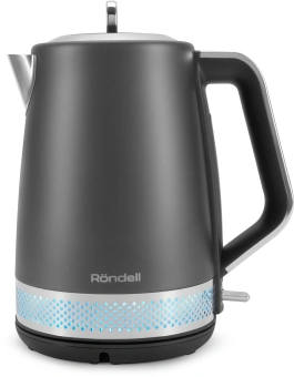 Чайник электрический Rondell RDE-WK880 1.7л. 2200Вт титан/серебристый корпус: серый - купить недорого с доставкой в интернет-магазине