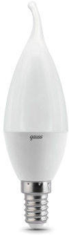 Лампа светодиодная Gauss 104101310 9.5Вт цок.:E14 свеча 220B св.свеч.бел.хол. (упак.:10шт) - купить недорого с доставкой в интернет-магазине