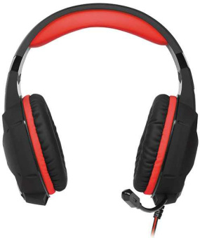 Наушники с микрофоном Sven AP-G988MV черный/красный 2.2м накладные оголовье (SV-014797) - купить недорого с доставкой в интернет-магазине